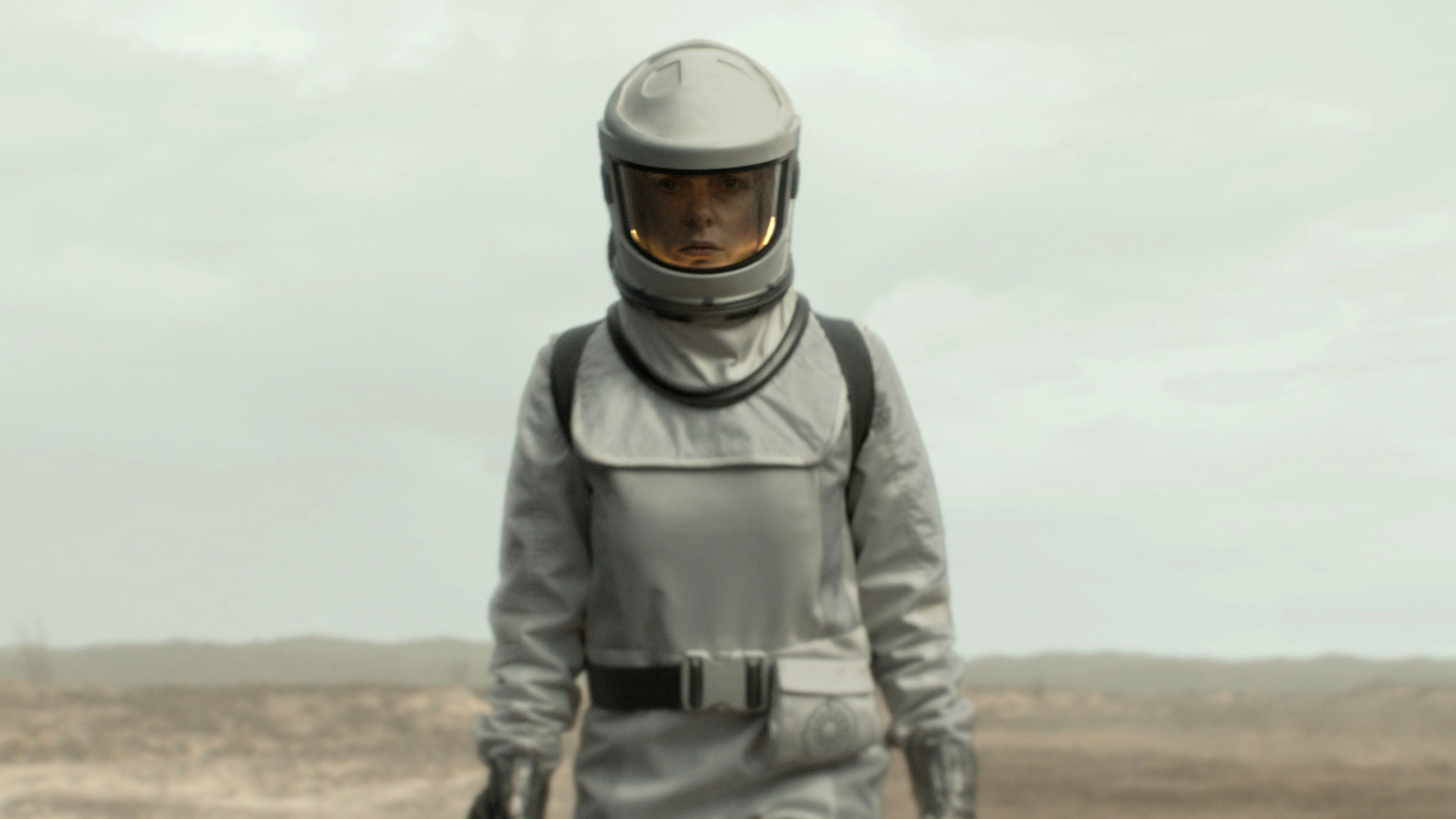 Rebecca Ferguson wears a space suit in Silo Season 2