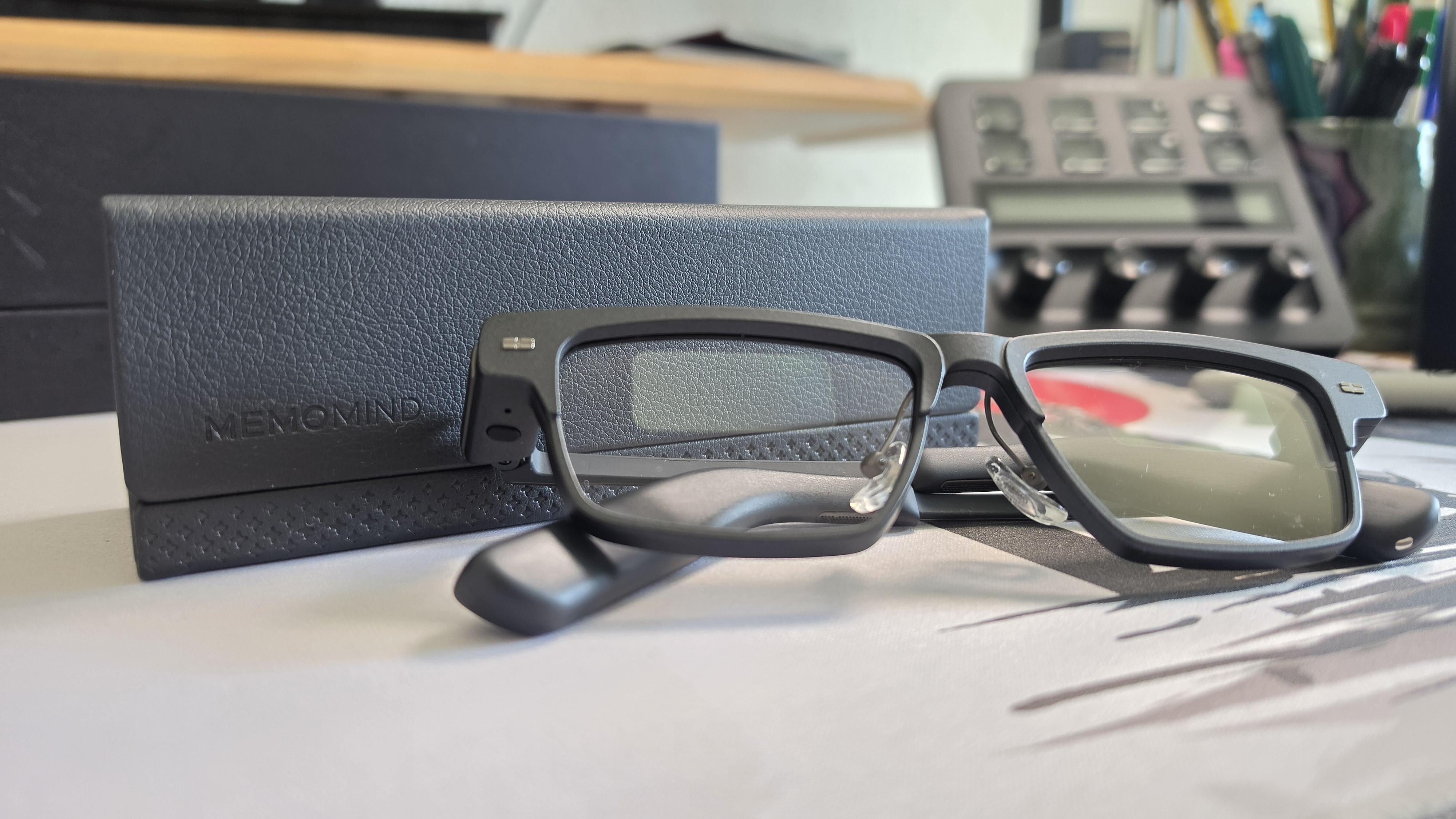 MemoMind One smart glasses