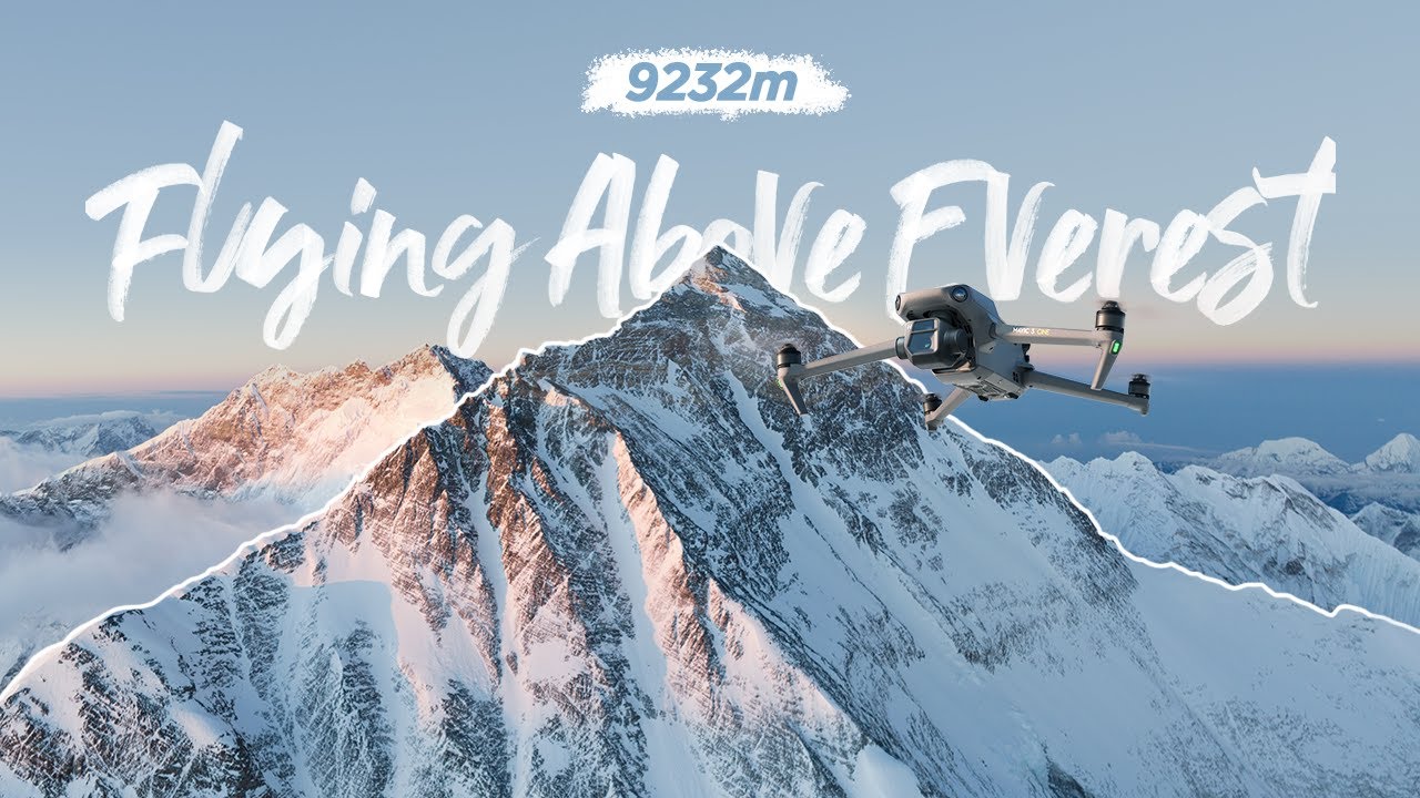 DJI Mavic 3 - Flying over Mount Everest - YouTube
