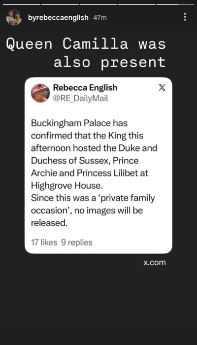 Prince Archie, Princess Lilibet reunite with King Charles