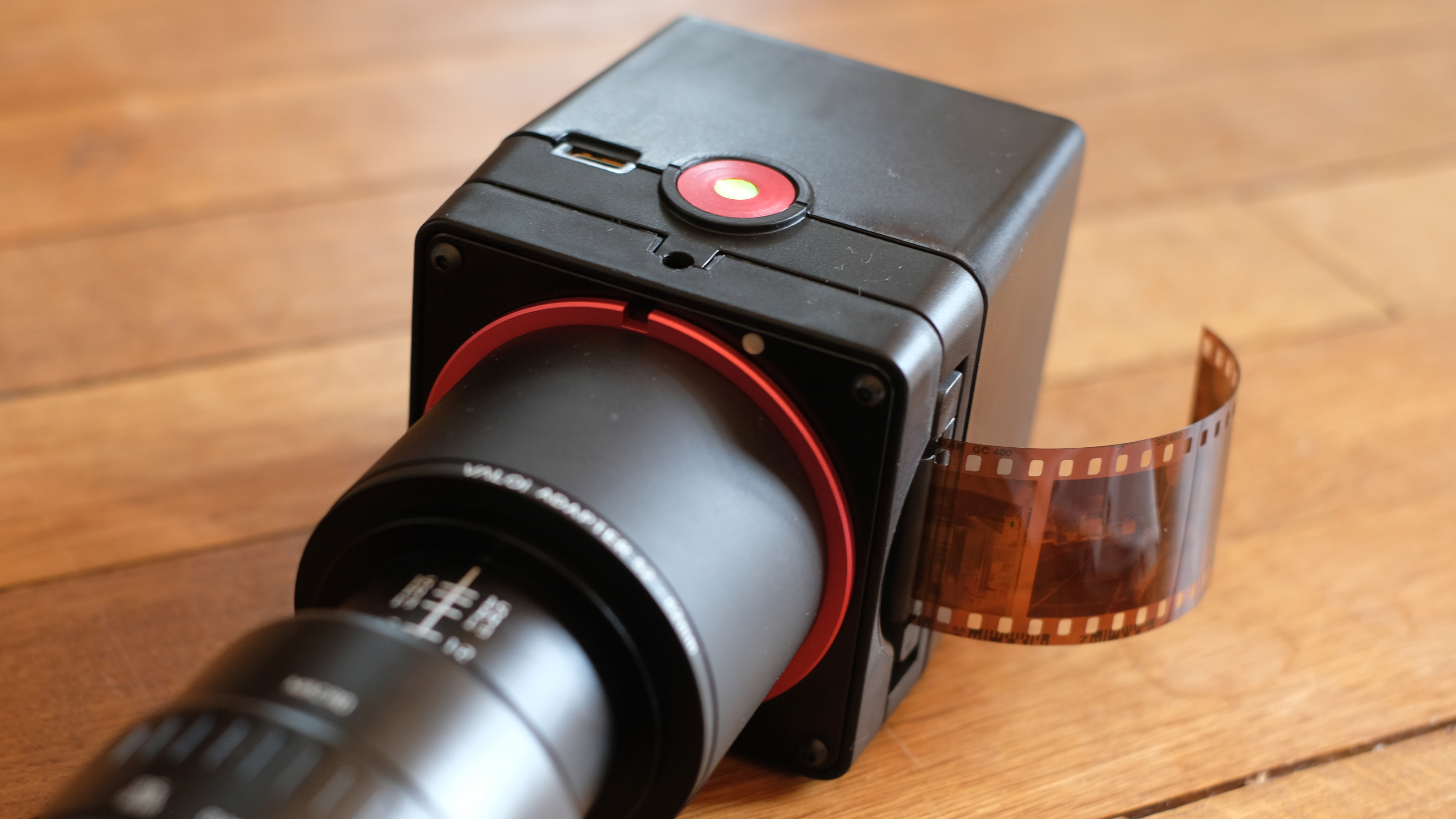 Photograph of the Valoi Easy35 V2 film scanner