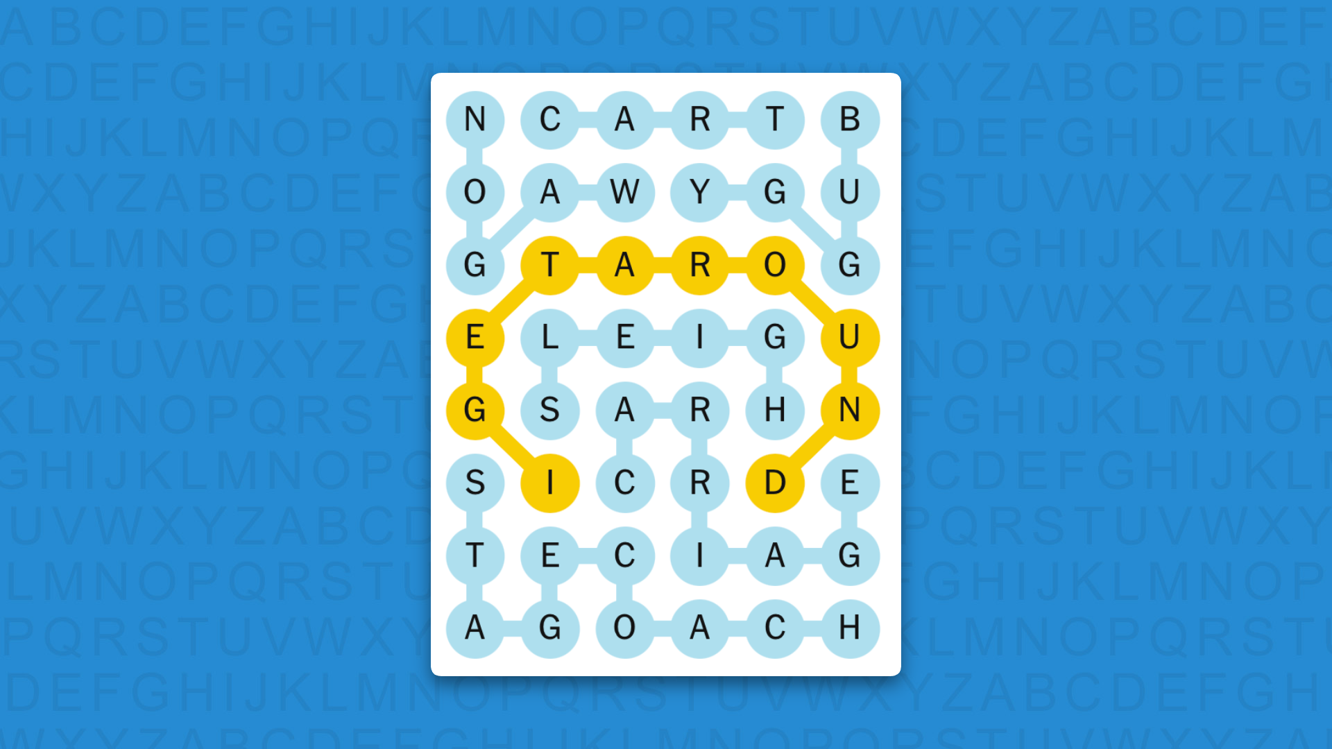 NYT Strands answer for game 856 on a blue background